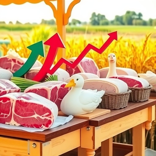 1月第一周农产品价格监测：生猪产品全面上涨，家禽价格分化明显