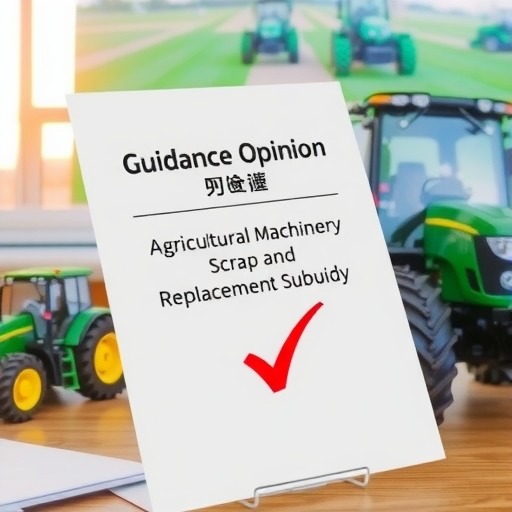 农机报废更新补贴政策推动农业绿色发展