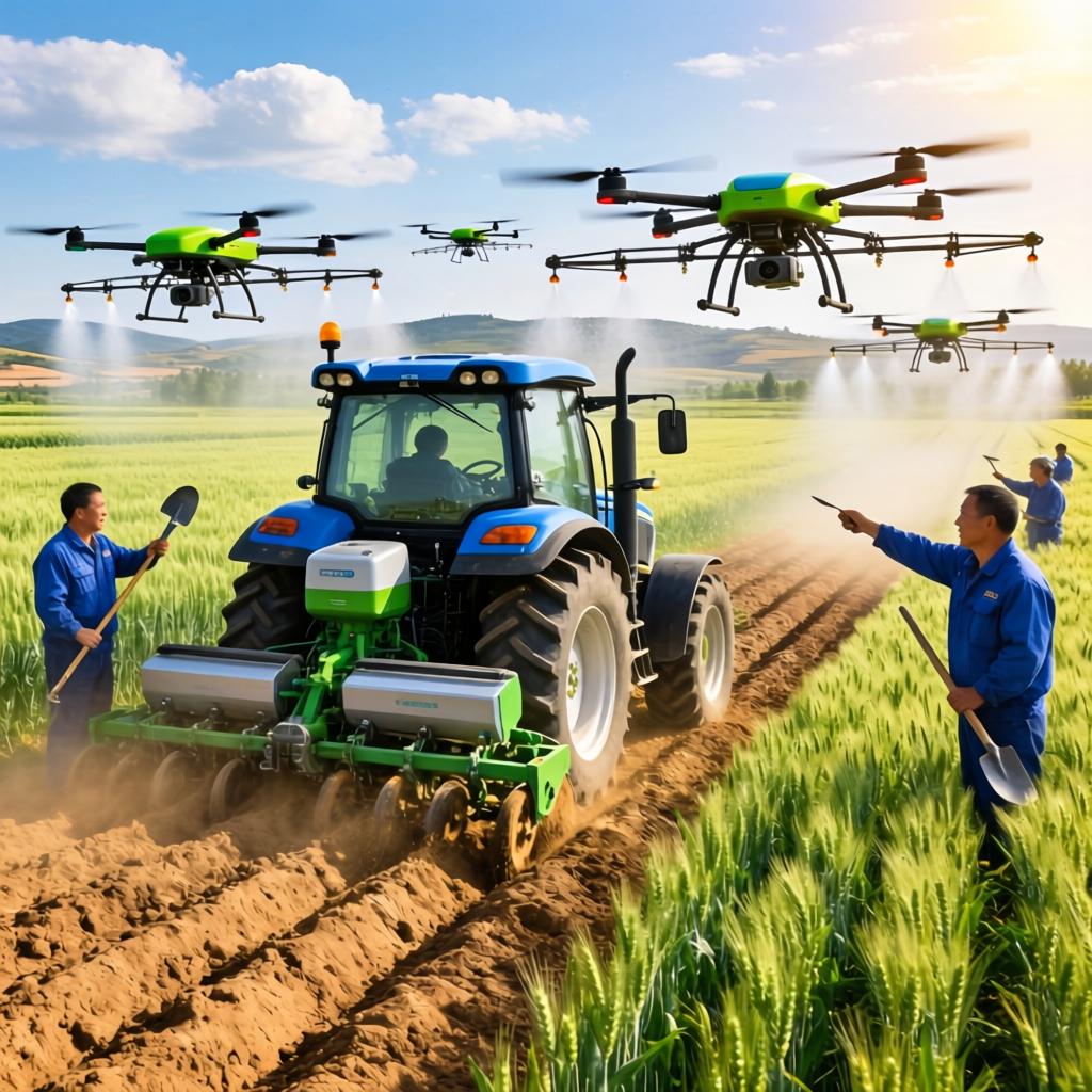 智能农机引领无人化农业变革