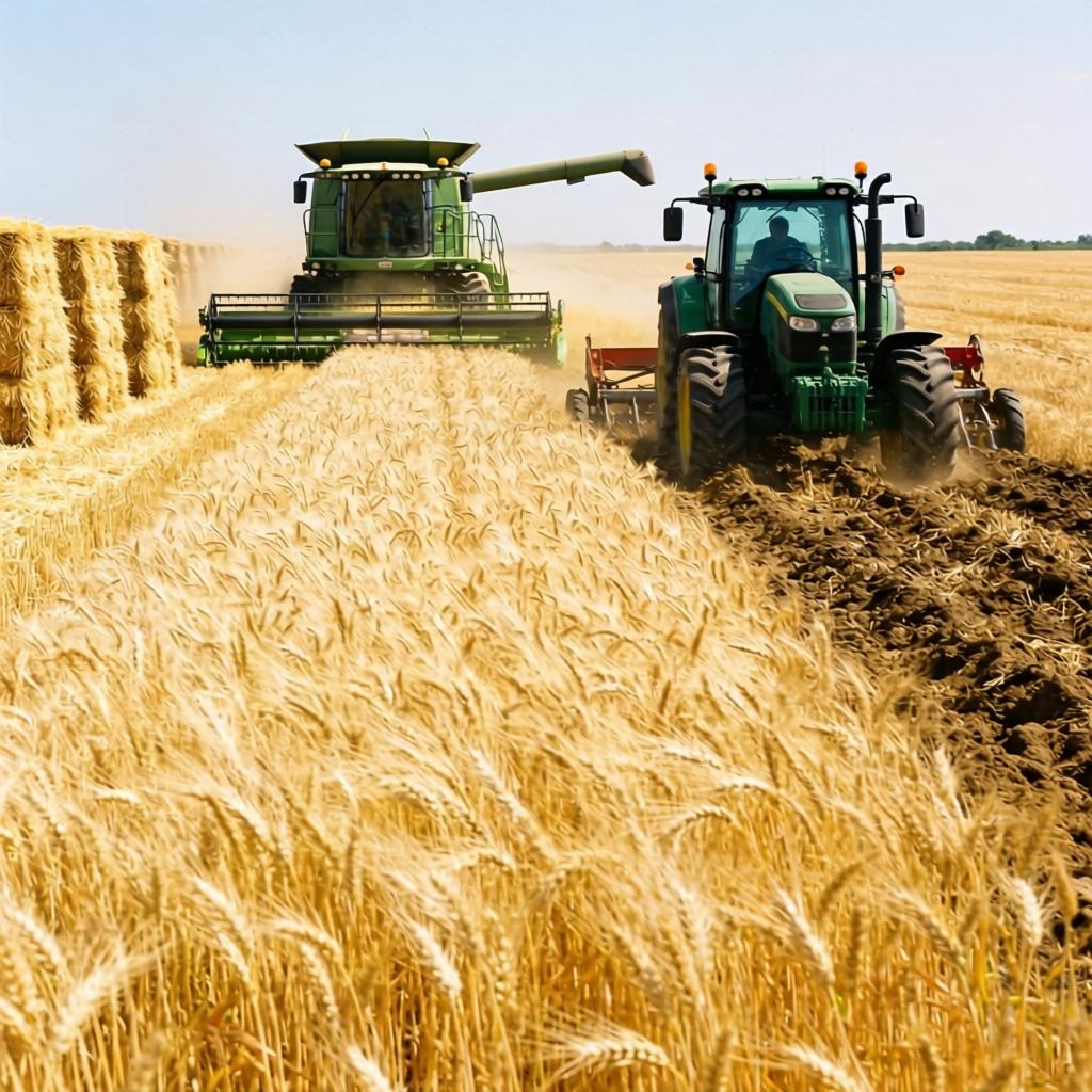 全国夏粮收获过九成 农机化生产助推高效播种