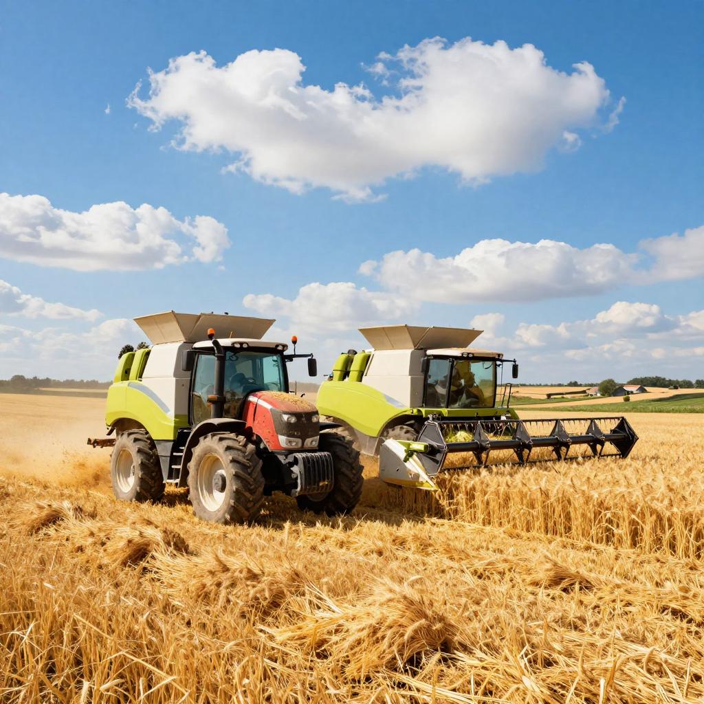 三夏机械化生产全面推进 小麦机收进度过六成