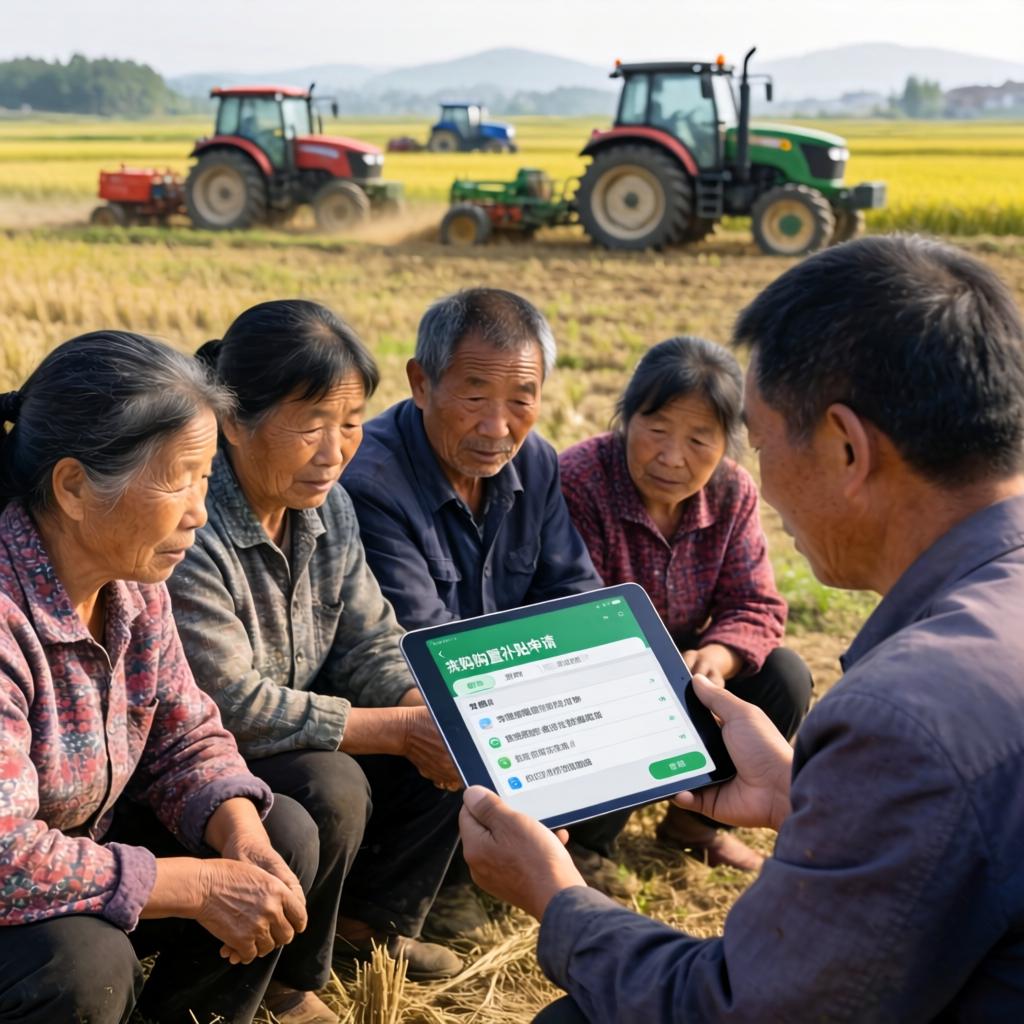 湖南推广农机购置补贴手机APP培训 惠民政策落地见效