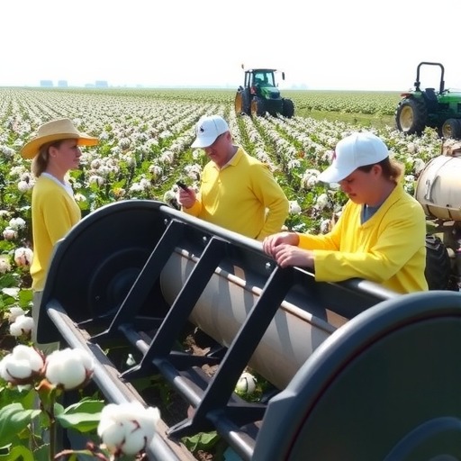 棉花机械化植保化控技术推广见实效
