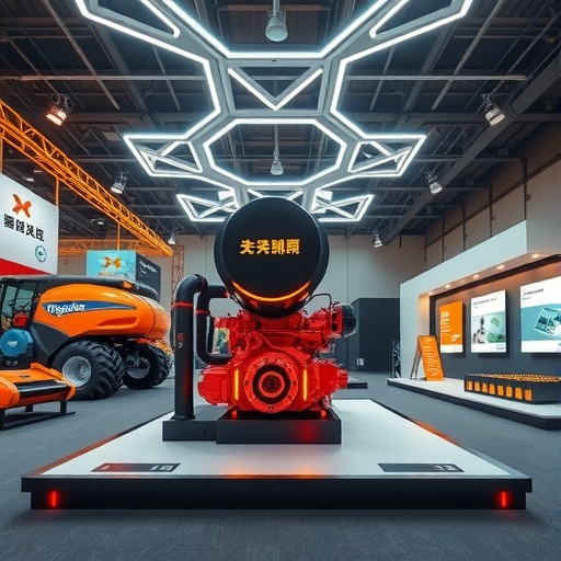 东方红柴油机展示国四新品 为农机装备发展提供动力 东方红柴油机展示国四新品 为农机装备发展提供动力