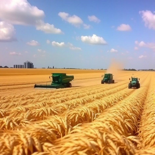 全国冬小麦机收进度超六成推进加速效率提升