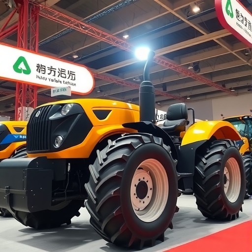 大马力无级变速拖拉机助力精准高效农业作业