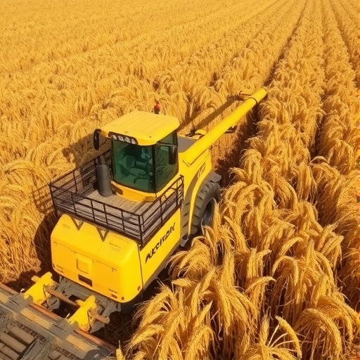 北斗助力水稻收割监测 智慧农业加速发展