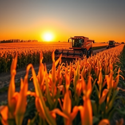 北斗赋能玉米机械化收获监测推动智慧农业发展