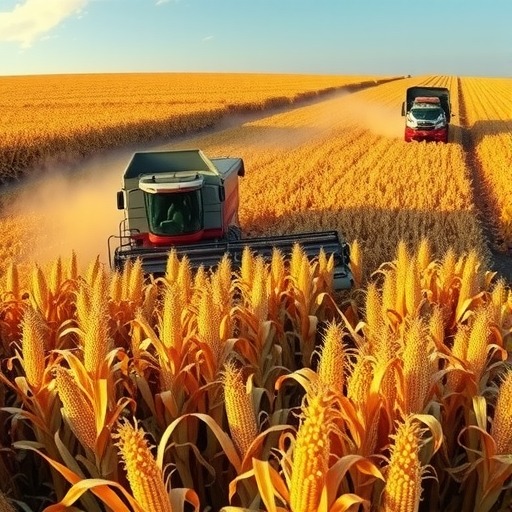 北斗赋能玉米收获监测 助力智慧农业发展