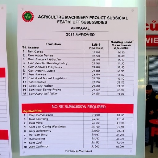 陕西农机购置补贴自主投档新政解读 涵盖关键资质与参数审核要求