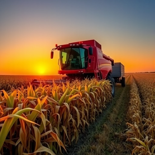 北斗+玉米机械收获监测 助力智慧农业发展