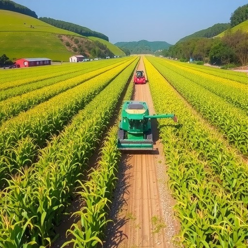甘肃张掖市建成制种玉米全程机械化科研基地 甘肃张掖市建成制种玉米全程机械化科研基地