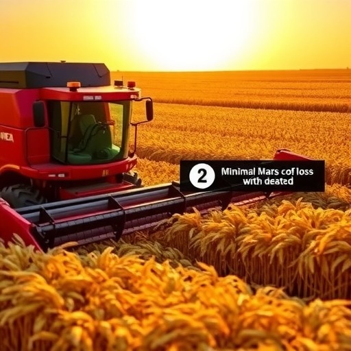 全喂入联合收割机小麦收获作业参数与损失率控制指南