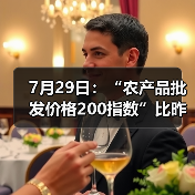 今日农产品价格涨跌情况曝光,利好消息满载 7月29日:“农产品批发价格200指数”比昨天上升0.28个点(图2)