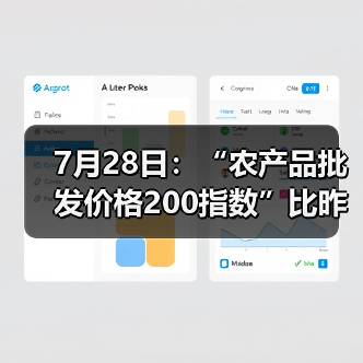 7月28日：“农产品批发价格200指数”比昨天上升0.27个点（图4）
