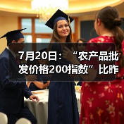 农产品价格波动分析:市场走势及涨跌动态 7月20日:“农产品批发价格200指数”比昨天上升0.33个点(图3)