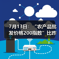 7月13日：“农产品批发价格200指数”比昨天上升0.08个点（图3）