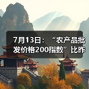 7月13日：“农产品批发价格200指数”比昨天上升0.08个点（图4）