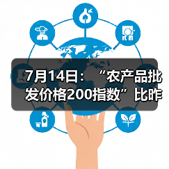 7月14日：“农产品批发价格200指数”比昨天上升0.51个点（图2）