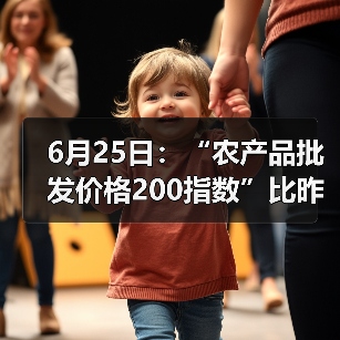 6月25日：“农产品批发价格200指数”比昨天下降0.23个点（图3）