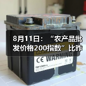 全国农产品价格最新变动 蔬菜肉类水产品涨跌分析 8月11日:“农产品批发价格200指数”比昨天下降0.25个点(图2)