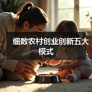 细数农村创业创新五大模式（图1）
