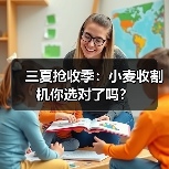 联合收割机怎么选?多作物收获利器推荐 三夏抢收季:小麦收割机你选对了吗?(图3)