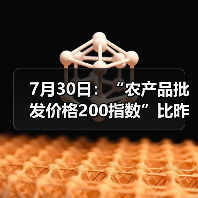 农产品价格指数上涨,重点品种价格波动显著 7月30日:“农产品批发价格200指数”比昨天上升0.24个点(图4)
