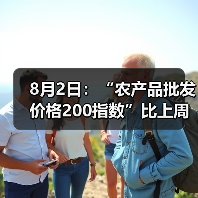 8月2日：“农产品批发价格200指数”比上周五上升0.69个点（图1）