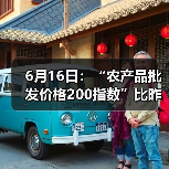 今日农产品价格波动明细:肉类蔬果小幅起伏 6月16日:“农产品批发价格200指数”比昨天下降0.26个点(图4)