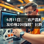 农产品价格指数微调 蔬菜水果稳中有升 6月11日:“农产品批发价格200指数”比昨天下降0.12个点(图3)