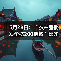 5月28日:“农产品批发价格200指数”比昨天下降0.03个点 5月28日:“农产品批发价格200指数”比昨天下降0.03个点(图1)