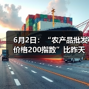 6月2日:“农产品批发价格200指数”比昨天下降0.20个点 6月2日:“农产品批发价格200指数”比昨天下降0.20个点(图1)