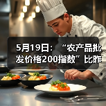 农产品价格波动情况及市场趋势分析 5月19日:“农产品批发价格200指数”比昨天下降0.20个点(图3)