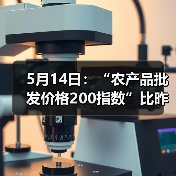 5月14日：“农产品批发价格200指数”比昨天下降0.27个点（图1）