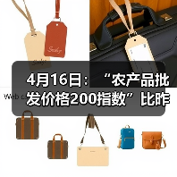 今日农产品价格指数波动分析:涨跌品种与市场趋势 4月16日:“农产品批发价格200指数”比昨天下降0.35个点(图1)
