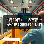 4月20日：“农产品批发价格200指数”比昨天下降0.21个点（图3）