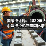 2020年中国农机产量增长态势与农业发展动态 国家统计局:2020年大中型拖拉机产量同比增23%(图2)