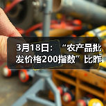 农产品价格波动:肉蛋菜等多品类价格变化解析 3月18日:“农产品批发价格200指数”比昨天下降0.16个点(图2)