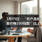 农产品价格波动分析:肉蛋菜类价格各异走势 3月15日:“农产品批发价格200指数”比上周五下降0.72个点(图4)