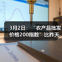 3月2日：“农产品批发价格200指数”比昨天下降0.50个点（图1）