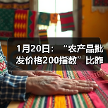 农产品价格波动监测:市场行情分析 1月20日:“农产品批发价格200指数”比昨天上升0.05个点(图4)