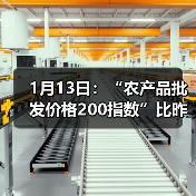 农产品价格指数上涨,肉类蔬菜价格波动明显 1月13日:“农产品批发价格200指数”比昨天上升0.70个点(图1)
