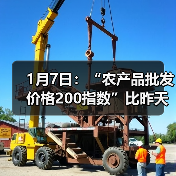 农产品价格波动及肉类蔬菜价格走势 1月7日:“农产品批发价格200指数”比昨天上升0.47个点(图2)