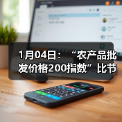 1月04日：“农产品批发价格200指数”比节前上升1.2个点（图1）