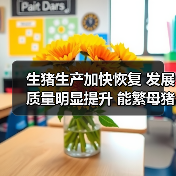 生猪生产加快恢复 发展质量明显提升 能繁母猪和生猪存栏已恢复到正常年份水平90%以上 生猪生产加快恢复 发展质量明显提升 能繁母猪和生猪存栏已恢复到正常年份水平90%以上(图4)