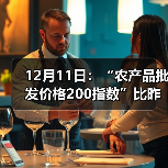 12月11日:“农产品批发价格200指数”比昨天上涨0.24个点 12月11日:“农产品批发价格200指数”比昨天上涨0.24个点(图1)