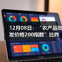 农产品价格波动:肉类蔬菜行情全解析 12月08日:“农产品批发价格200指数”比昨天上涨0.38个点(图2)