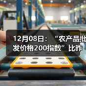 农产品价格波动:肉类蔬菜行情全解析 12月08日:“农产品批发价格200指数”比昨天上涨0.38个点(图4)