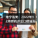 2022农业机械进出口数据:进口激增出口下滑 南宁海关:2022年1-12月农机进出口数据发布(图2)